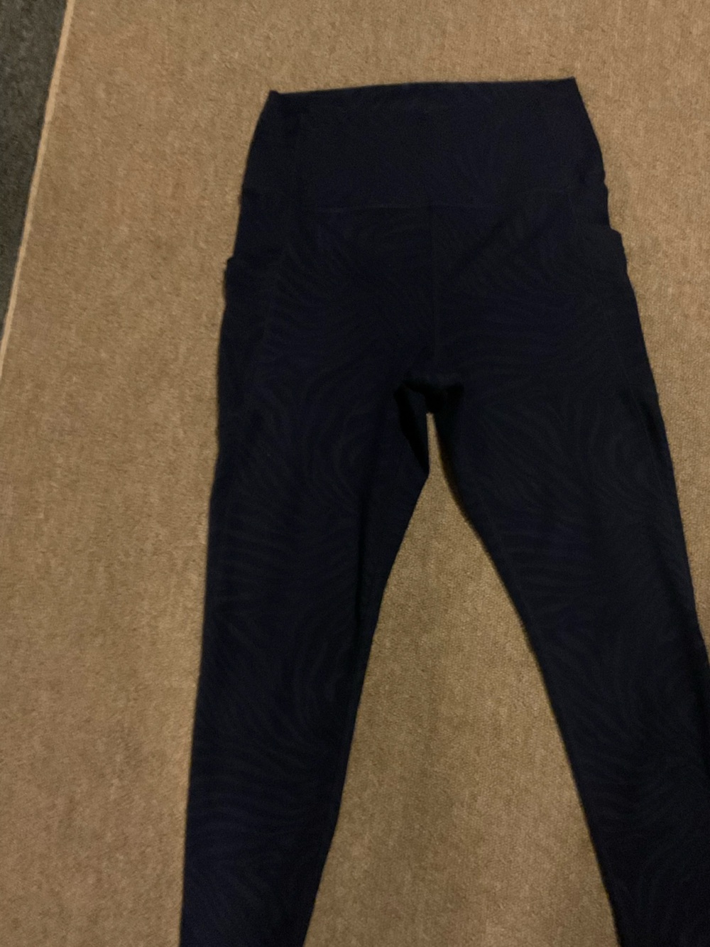 GAP Deep Navy High-Rise Ankle Leggings